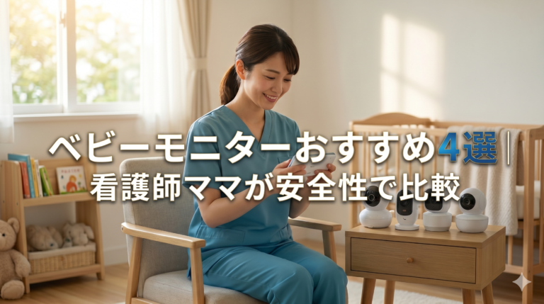 ベビーモニターおすすめ4選｜看護師ママが安全性で比較