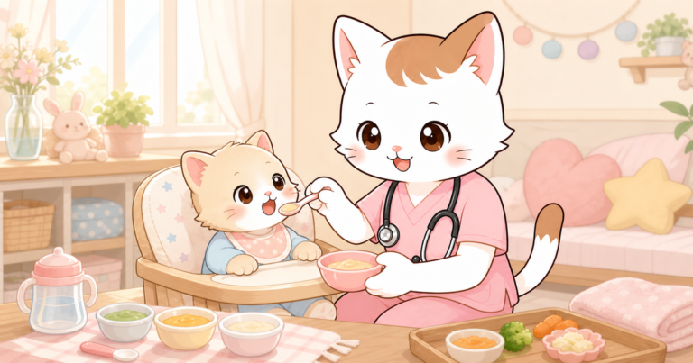 離乳食の進め方完全ガイド｜初期・中期・後期・完了期の量・固さ・食材を月齢別に解説