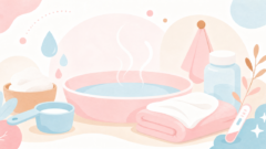 子どもの発熱時のお風呂は？看護師が教える体拭きのコツ