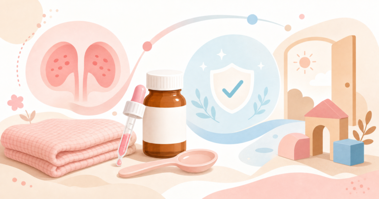 溶連菌の症状と家庭ケア｜抗菌薬・登園の目安を小児科看護師が解説